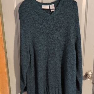 White Stag Teal Women's Crew Neck Sweater
